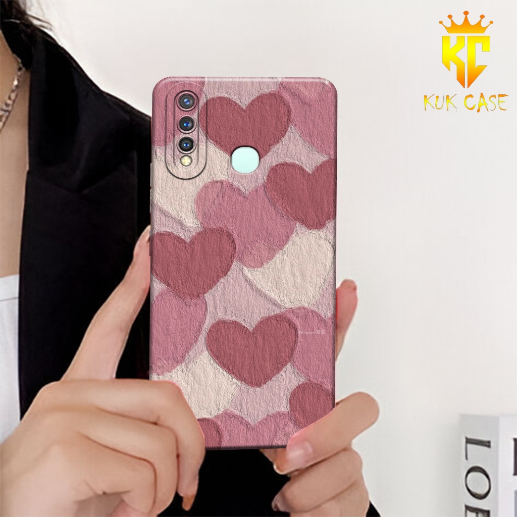 Case VIVO V19 Motif Aesthetic Bahan Softcase silicon Lentur - Skin /  Casing Handpone