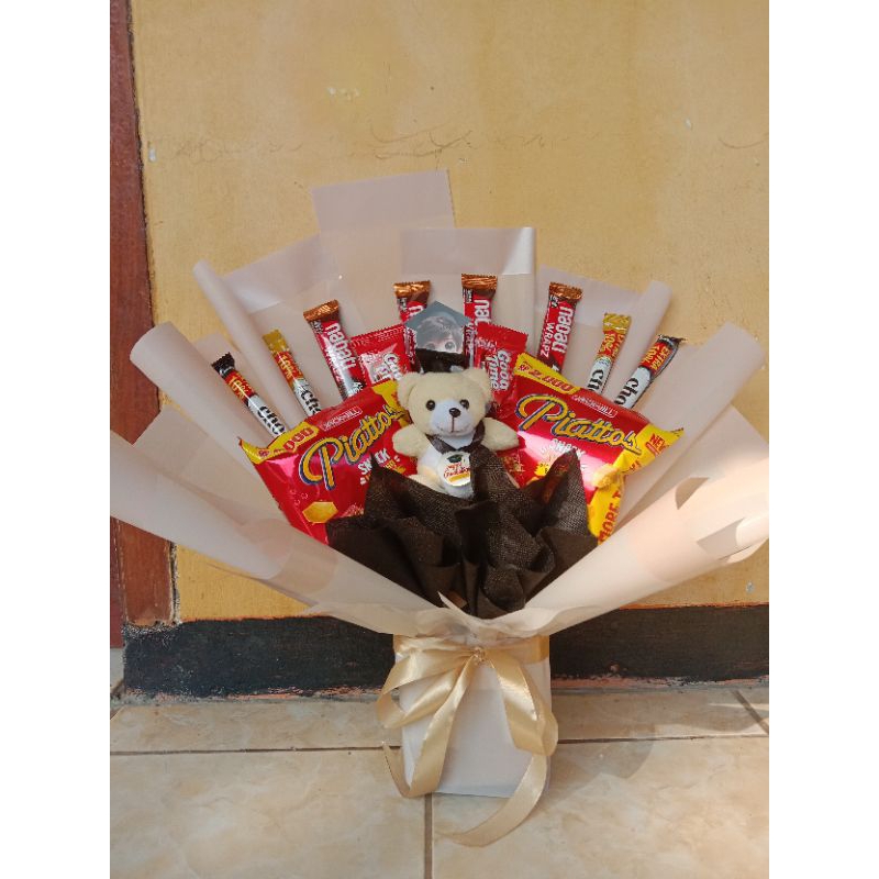 

Buket Snack Plus Boneka Jumbo