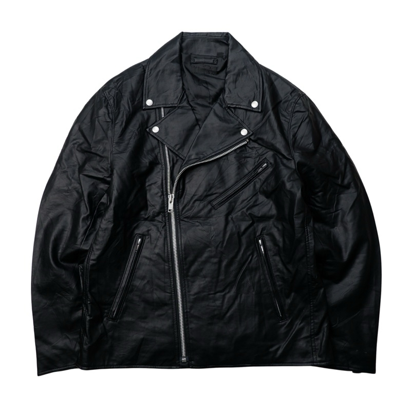 UNIQLO SYNTETHIC BIKER LEATHER JACKET