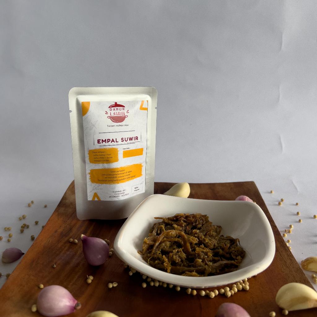 

Lauk Sachet Empal Suwir by Dapur Lawuh