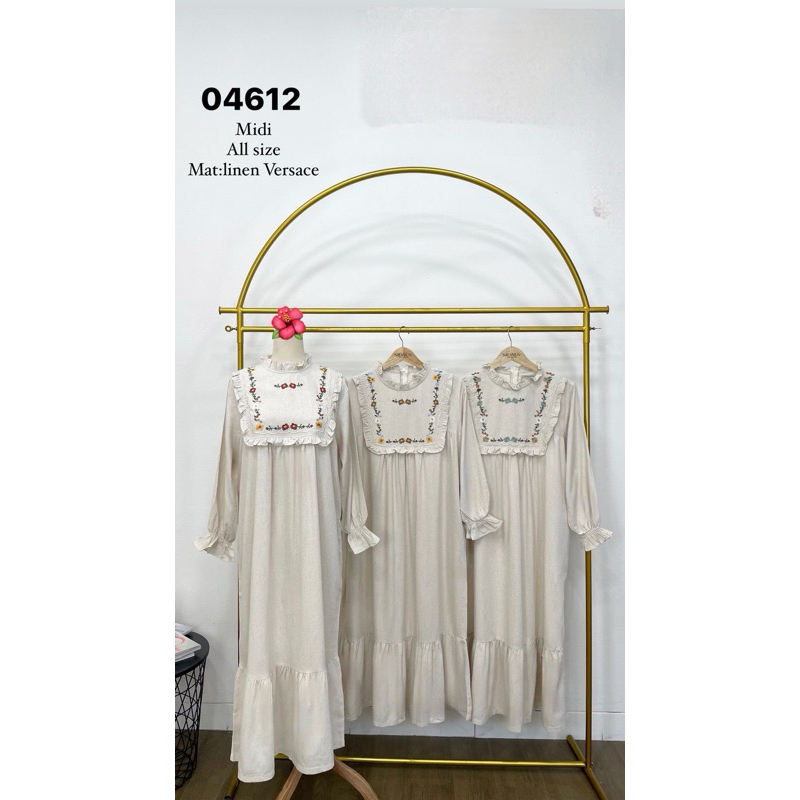MidiDressLinen