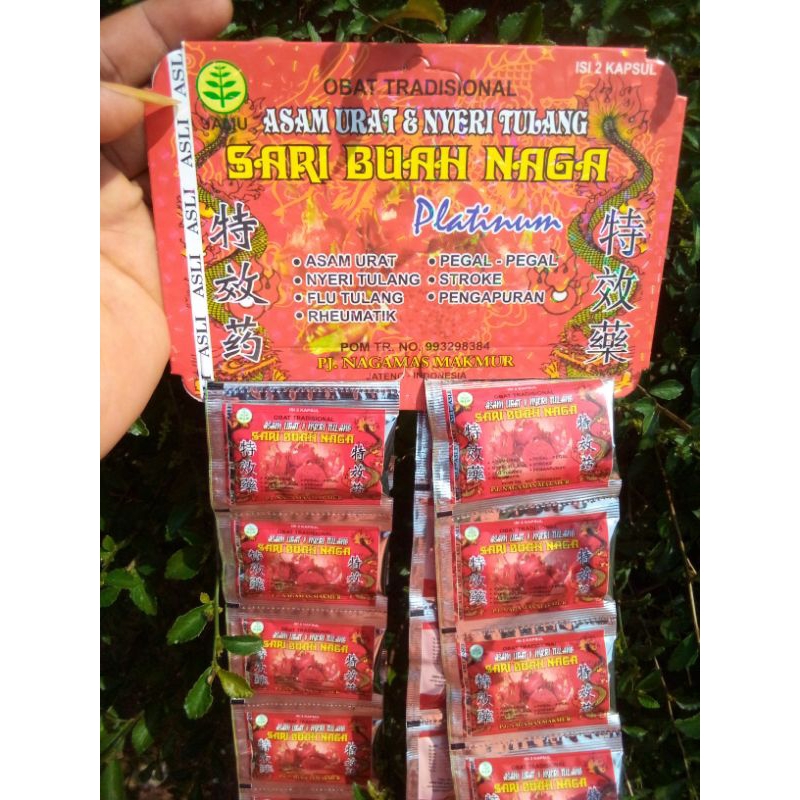 KAPSUL HERBAL SARI BUAH NAGA.