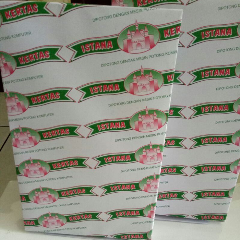 

Kertas Buram / Kertas Koran Istana Ukuran F4 Isi 500 Lembar