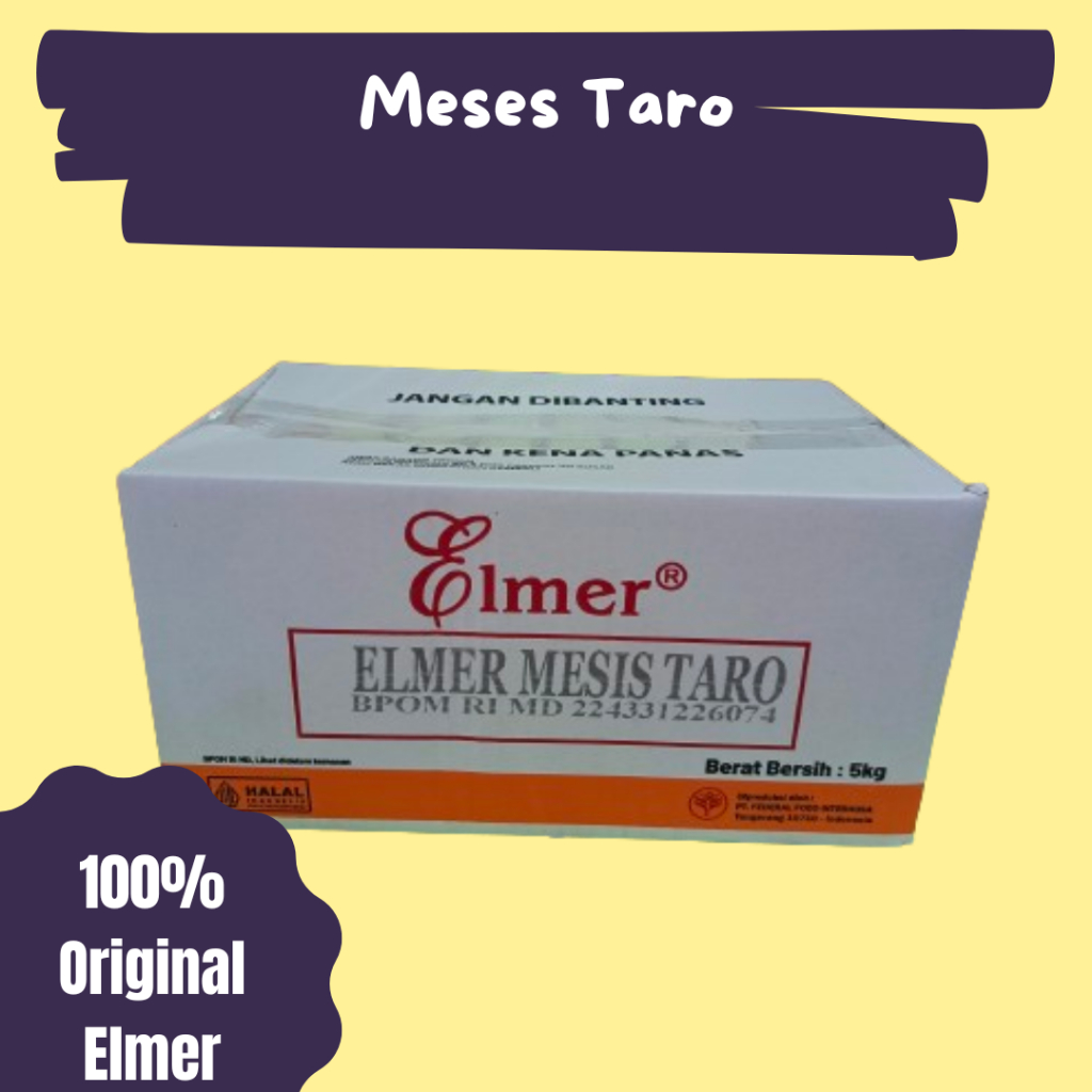 

Elmer Meses Mesis Taro Repack 100 gram 250 gram 500 gram 1000 gram