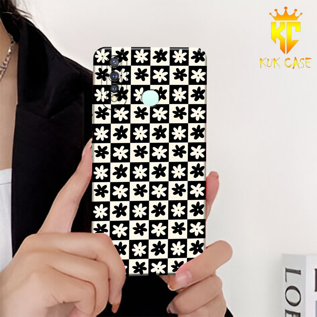 Case VIVO V19 Motif Aesthetic Bahan Softcase silicon Lentur - Skin /  Casing Handpone