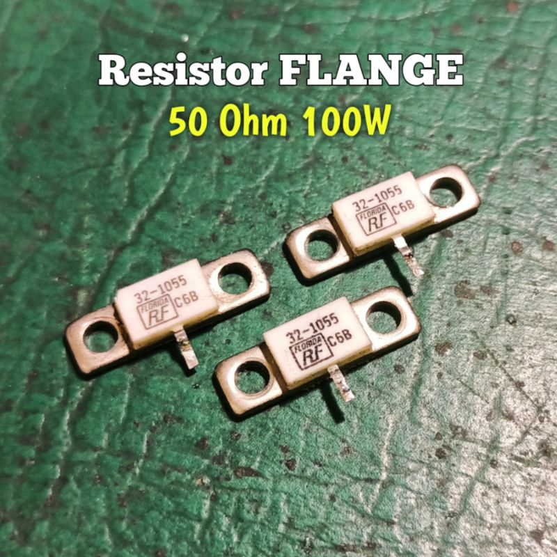R Flange 50ohm 100W Dummy Load Resistor Flange 50 ohm