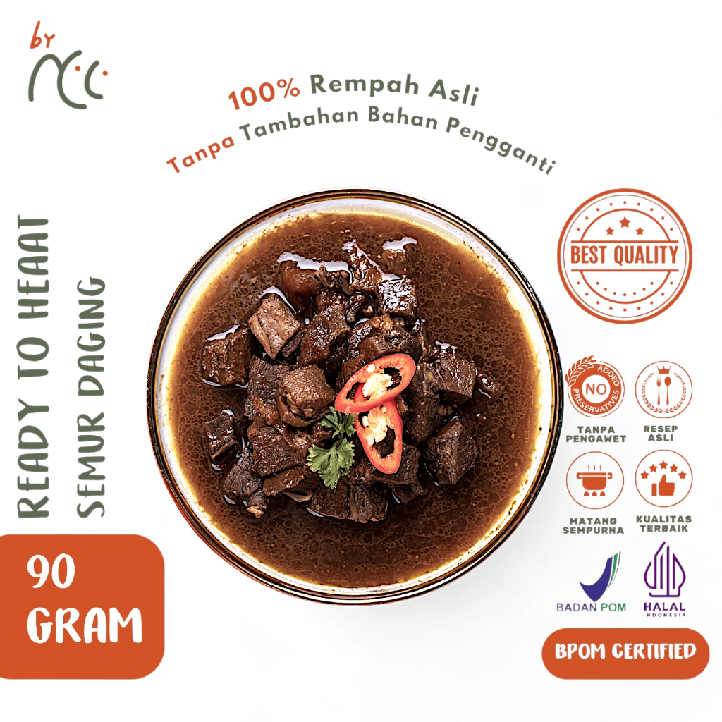 

By NCC Semur Daging Empuk Bumbu Meresap Pekat / Makanan Instan Lauk Cepat Saji Termurah
