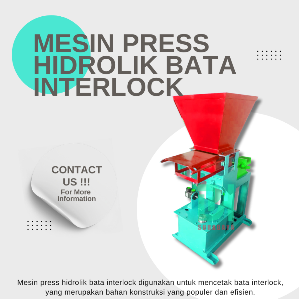 Mesin Cetak Batako Interlock