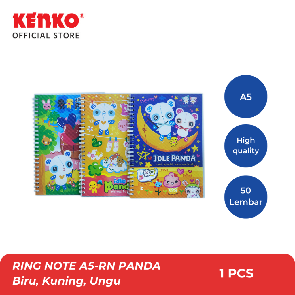 

KENKO RING NOTE A5-RN PANDA