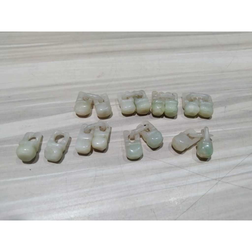 Batu Giok Bandulan Kalung Kuno Jadul Antik