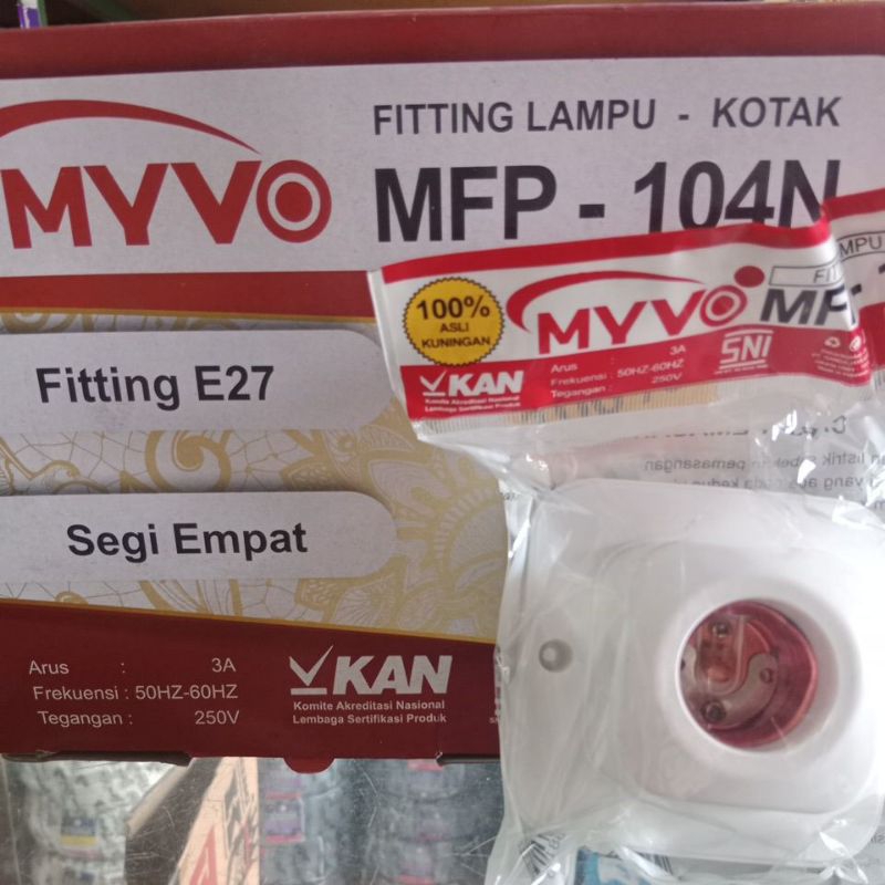 Fitting Plafon Myvo / Fitting Plafon Murah / Fitting Plafon Bagus
