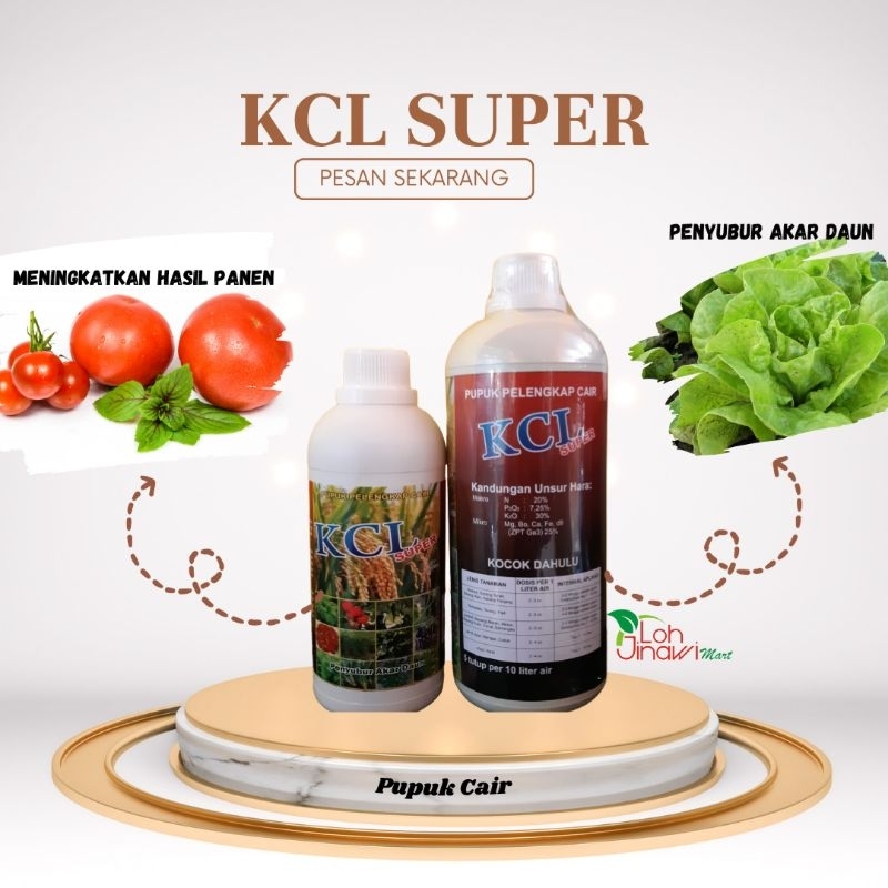 Pupuk KCL Cair 500 ml
