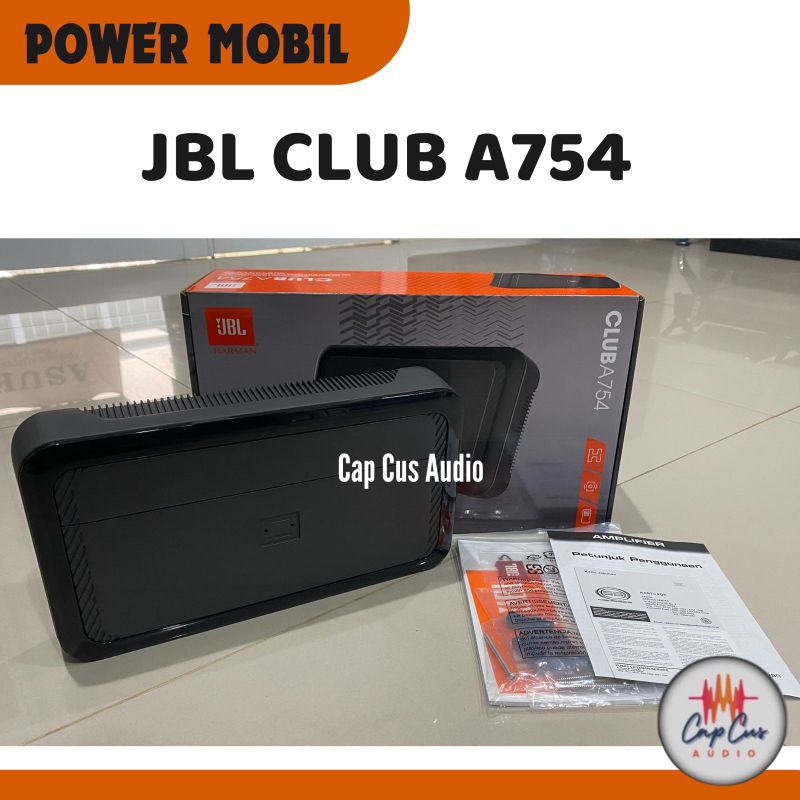 POWER JBL CLUB A754 4 CHANNEL