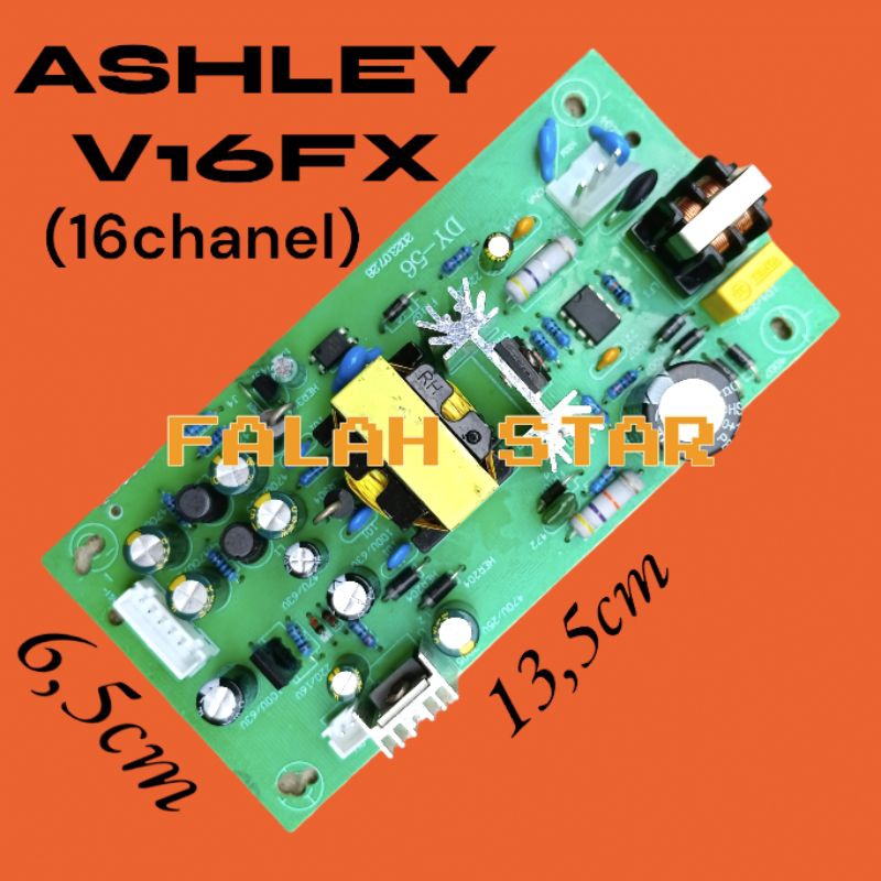 modul psu mixer ashley v16fx 16 chanel psu ashley techno-16 wishdom 16