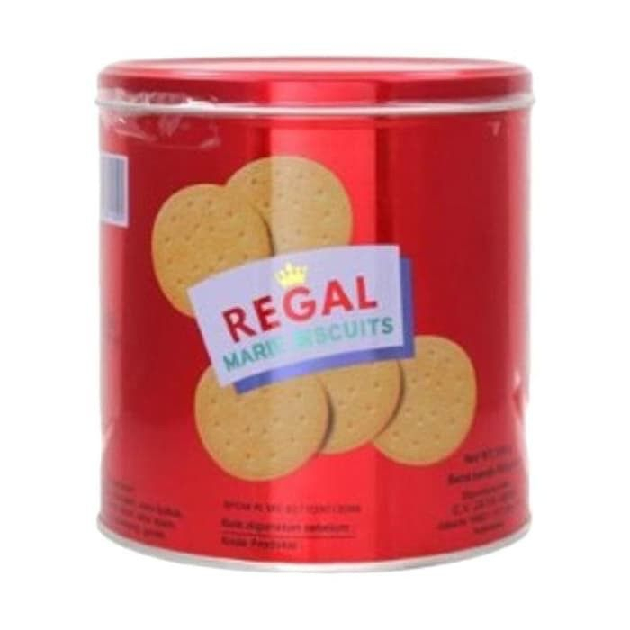 

REGAL MARIE KALENG 550 GRAM - CEMILAN BISKUIT TINGGI PROTEIN [BISA COD | SAMEDAY | INSTANT]