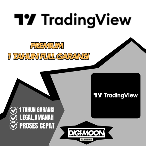 Jual Tradingview Pro Premium 1 Tahun Bergransi Proses Cepat dan Murah