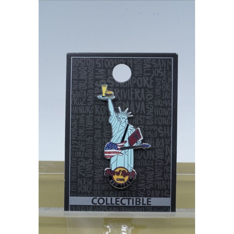 Hard Rock Cafe New York NYC Liberty City Core Pin Enamel USA Merchandise Original Souvenir Collectio