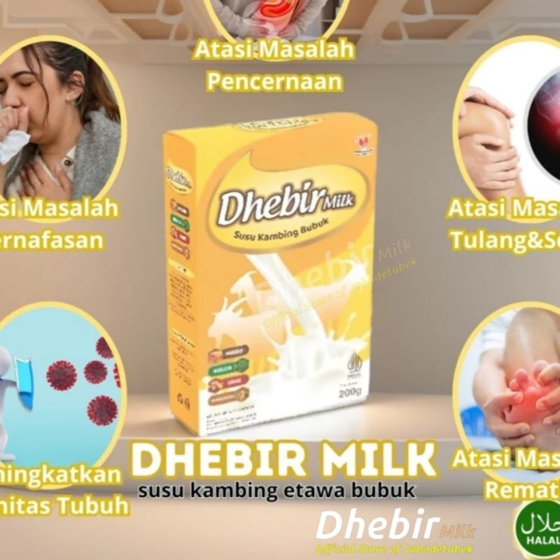 

Dhebir Milk Susu untuk Kesehatan Memperlancar Pernafasan