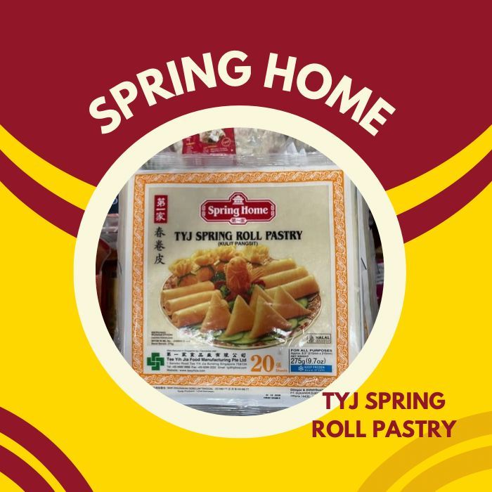 

spring home spring roll pastry / kulit lumpia ukuran 8.5