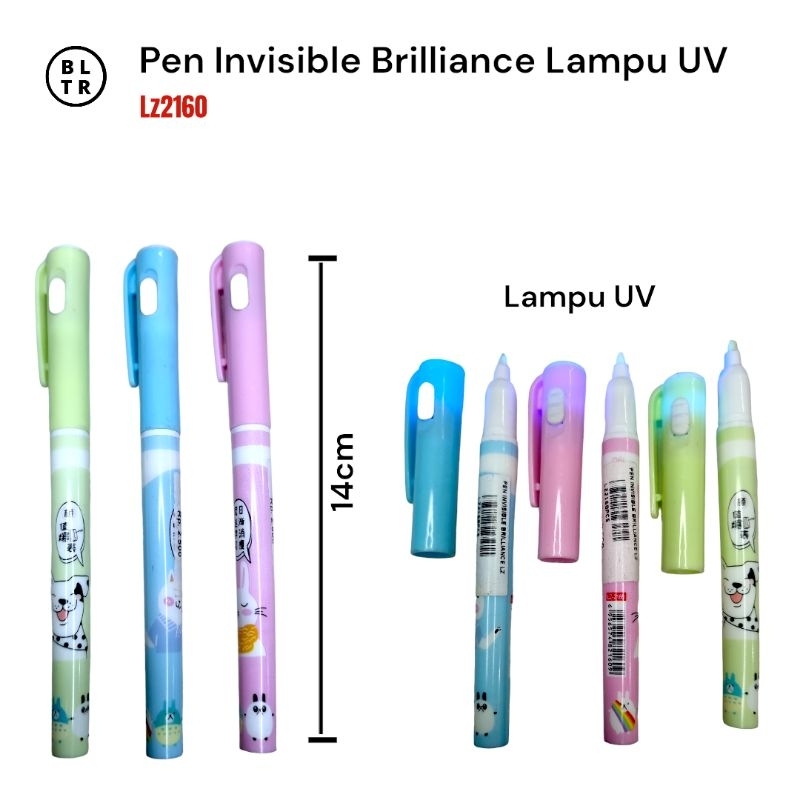 

PCS //BOLPOIN LAMPU UV MAGIC TRANSPARAN (LZ2160) /BOLPOIN MAGIC/PEN INVISIBLE /PEN UV //NEW ORIGINAL
