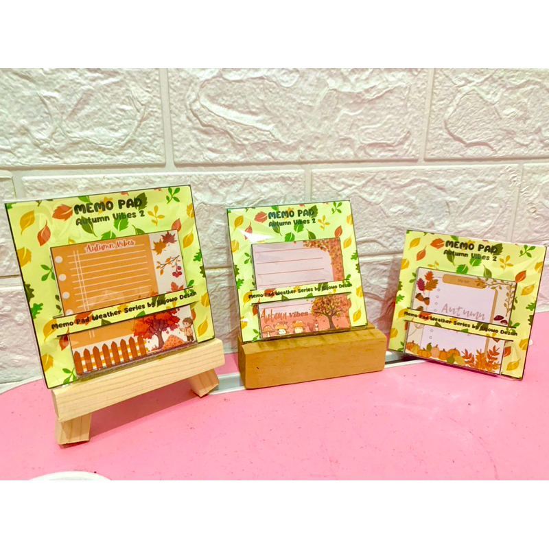 

Memo Pad Weather Series