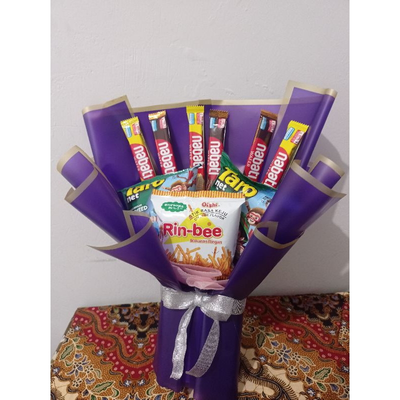 

Bouquet Snack small dan medium