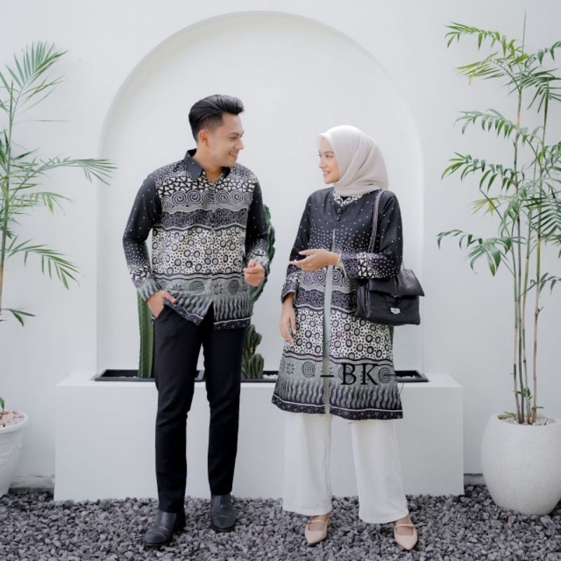 Batik Couple Modern Tunik Batik Couple Batik Couple Premium M L XL XXL XXXL