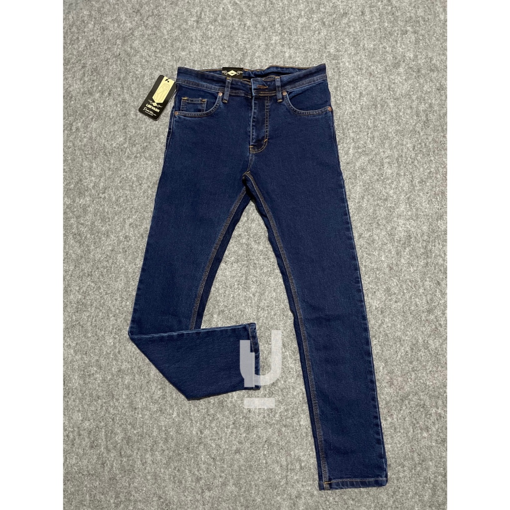 LEEVASH DENIM - Celana Jeans Leevash Original / Celana Jeans Navy Denim / Celana Jeans Pria / Celana