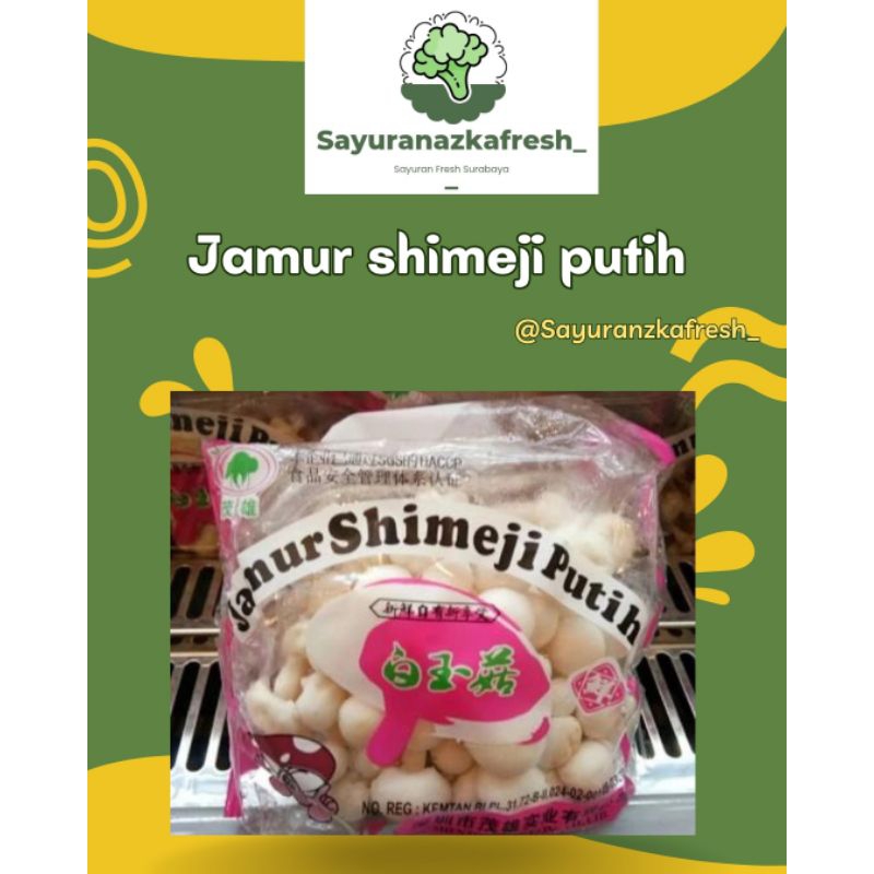 

jamur shimeji putih