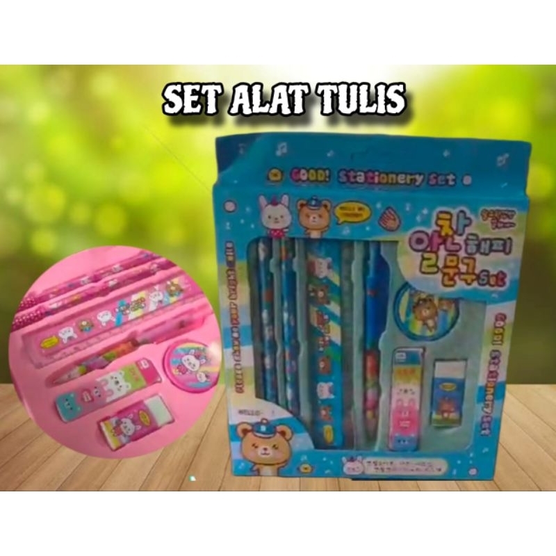 

stationary set / set alat tulis karakter