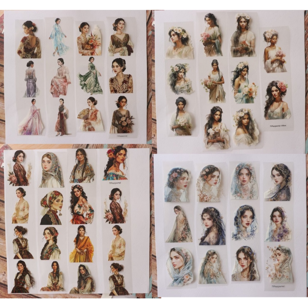 

[NEW] 71Poysjournal Girl Series PET Tape Sample - Batch 4 (2024)