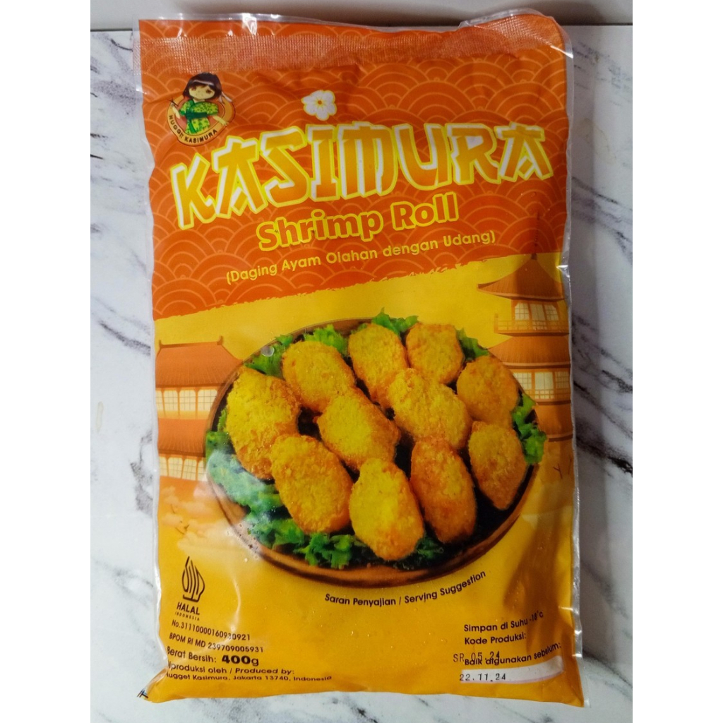 

Nugget Kasimura Bento Shrimp Roll ala Hokben