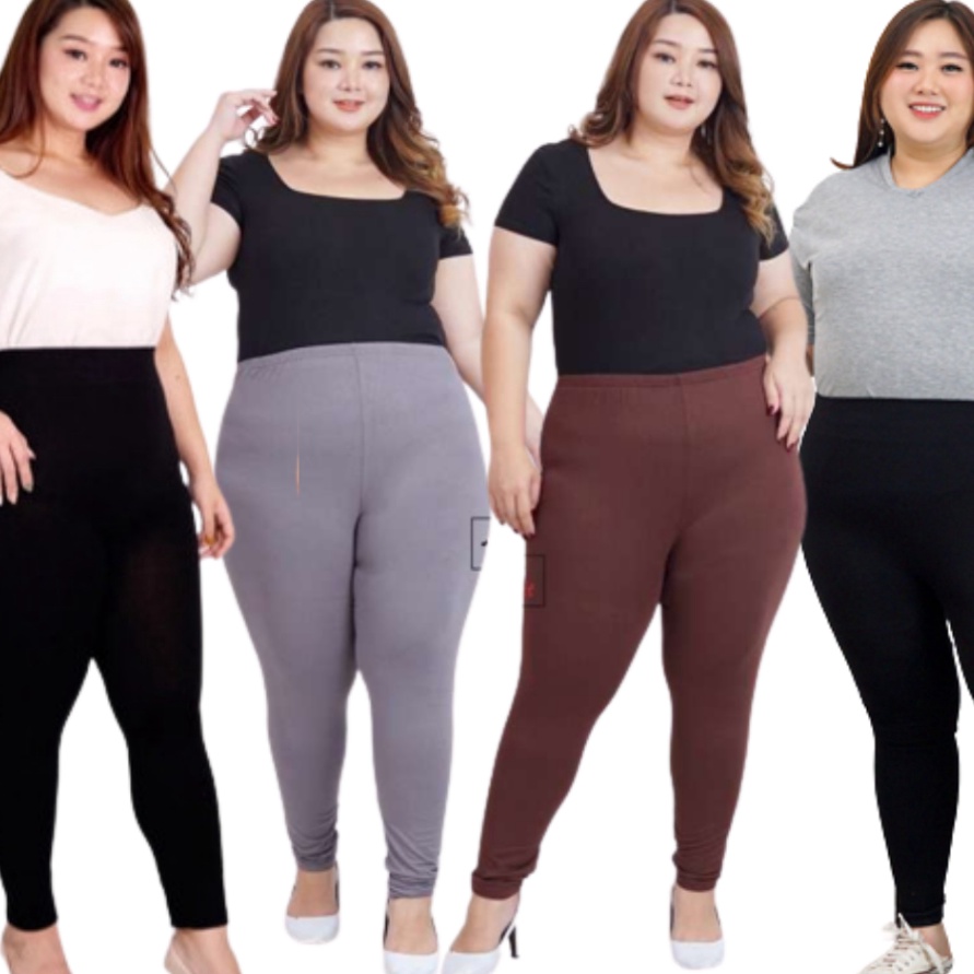 HOT Legging Wanita Jumbo Tebal Premium Celana Legging Jumbo Tebal Import Celana Legging Wanita Jumbo