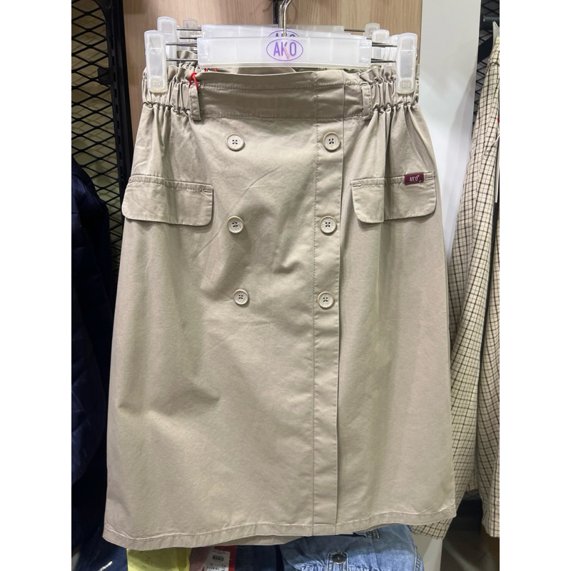 Rok Mini AKO JEANS , Ako Jeans ROK mini ORIGINAL warna KHAKI
