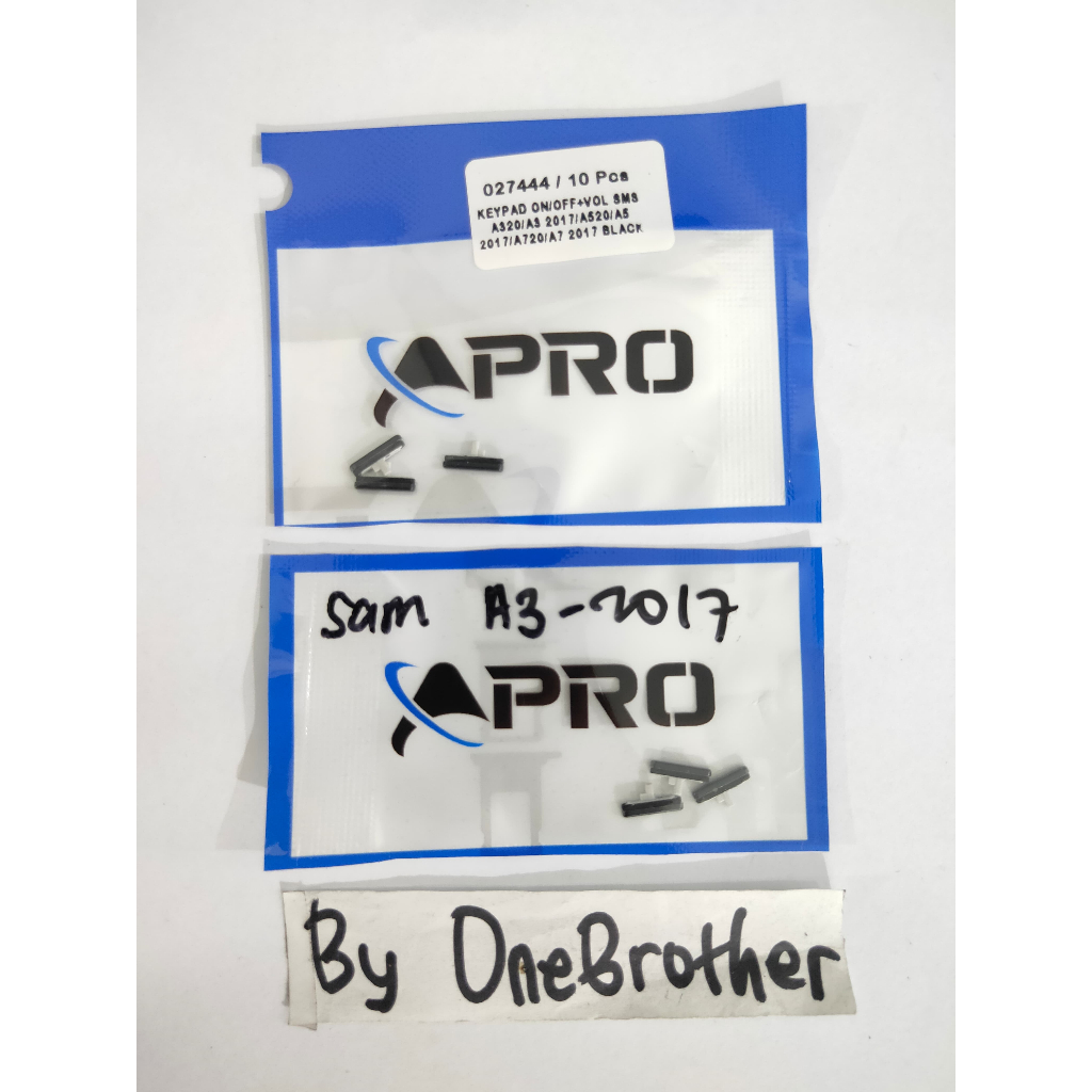 KEYPAD TOMBOL LUAR POWER ON OFF VOLUME SAMSUNG A3 2017/ A5 2017/ A7 2017