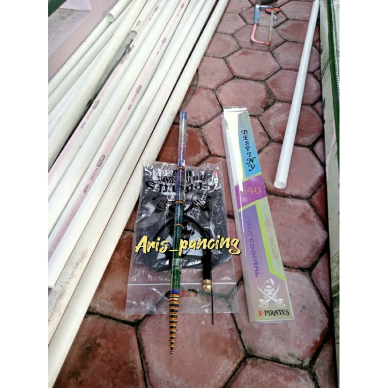 TEGEK DESTINY X-PIRATES SET KOLONG ZOOM 450 & 540