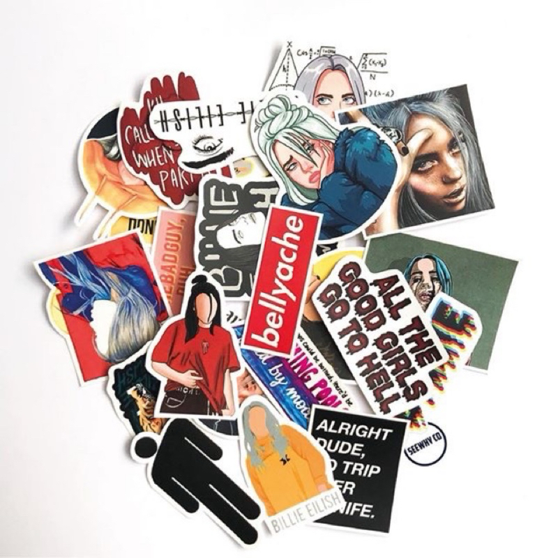 

Billie Eilish Sticker Pack A5 (24pcs)