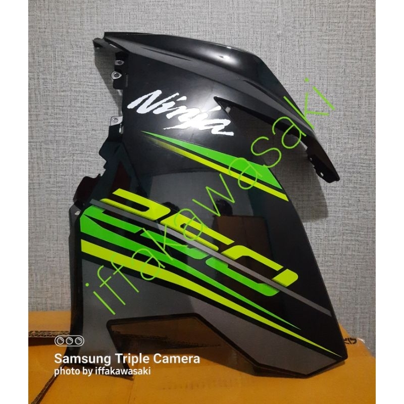 fering cover fairing sayap ninja kiri 250 fi new 2018 SE original