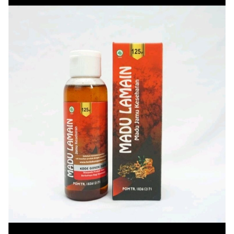 

Madu LAMAIN 125gr Herbal Memelihara Kesehatan Tubuh 125 gram gr Asli Original