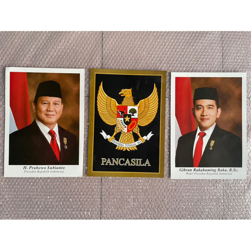 Foto Gambar Presiden & Wakil Presiden