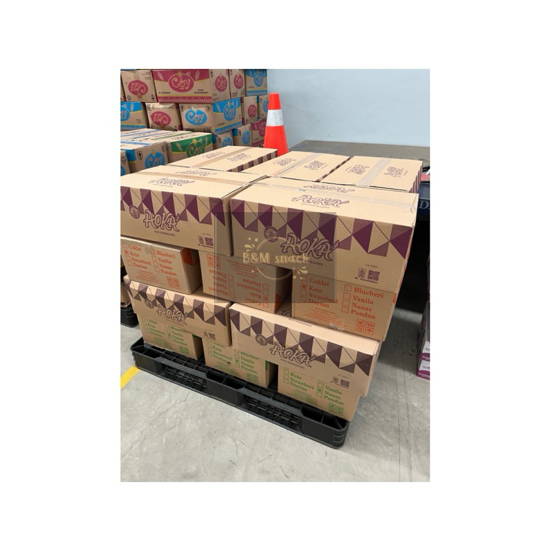 AOKA Roti Panggang 1 DUS isi 60pcs