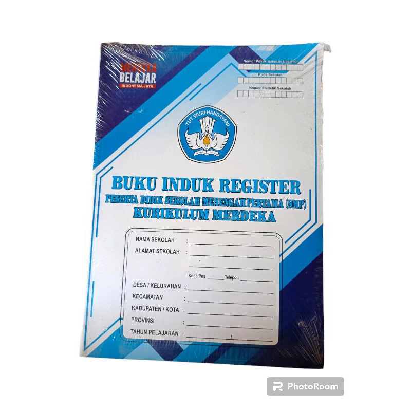 

buku induk register SMP kurikulum merdeka