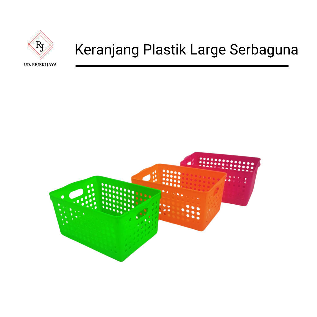 Keranjang / Storage Box Serbaguna Plastik
