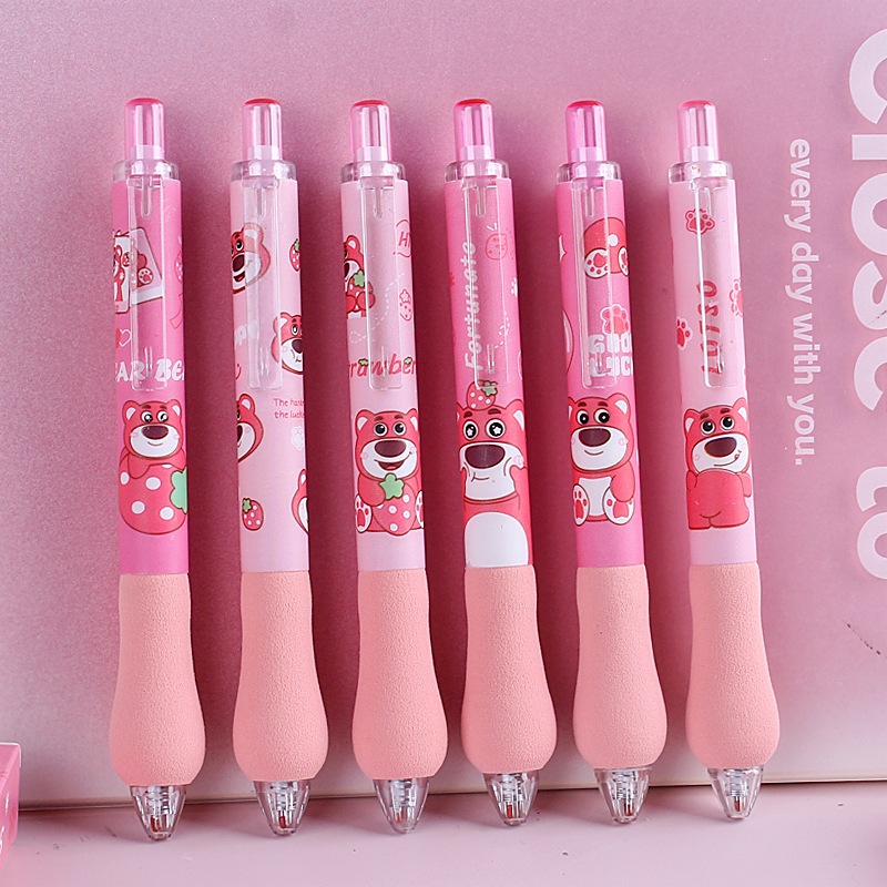 

Kakamoe - Gel Pen Mekanik bolpen chubby 0.5 mm (1 pcs) / bolpen tinta sanrio pochacco lotso pegangan busa