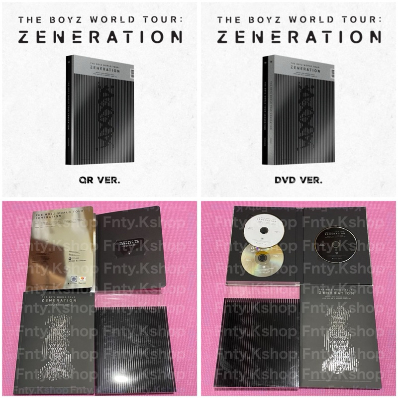 Fullset  / Only QR / DVD - The Boyz 2nd World Tour : Zeneration