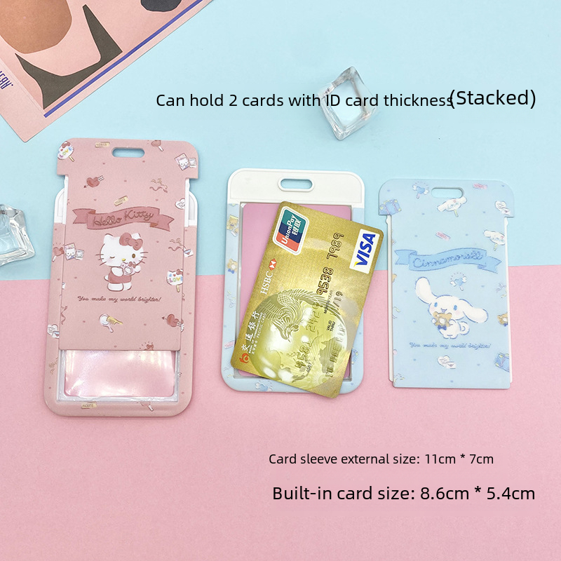 

YEN Kalung Holder Kartu Lucu / ID Card Holder Name Tag Karakter Sarnio Sanryo Zanrio Lanyard