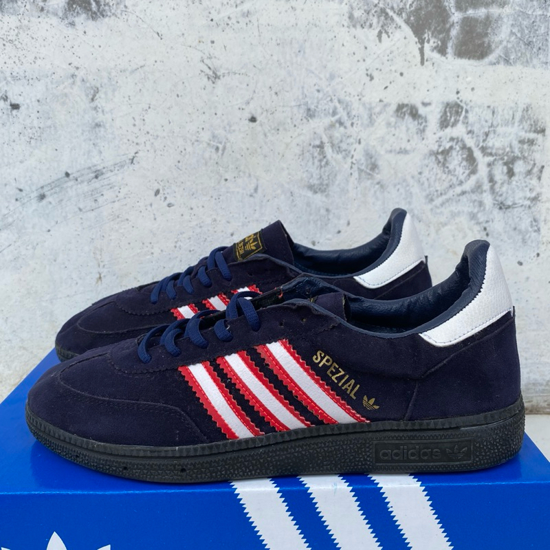 Sepatu sneakers casual pria wanita ad*das SPEZIAL NAVY LIST MERAH