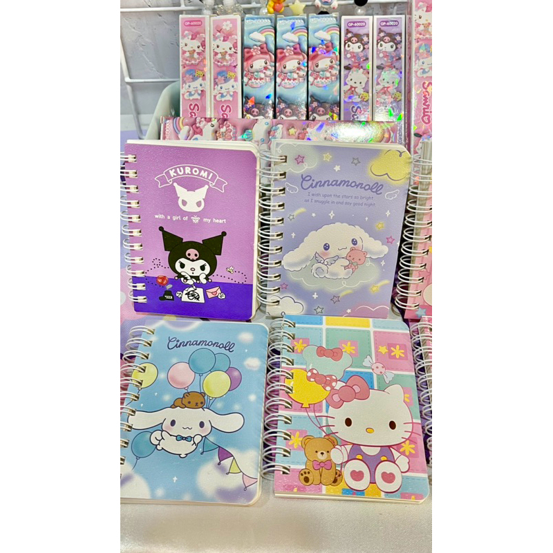 

Notebook A7 Mini Notebook Sanrio Alat Tulis Buku Catatan