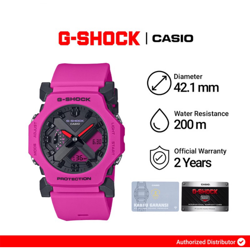 Jam Tangan Unisex Casio G-Shock GA-2300-4ADR / GA-2300-4A Original