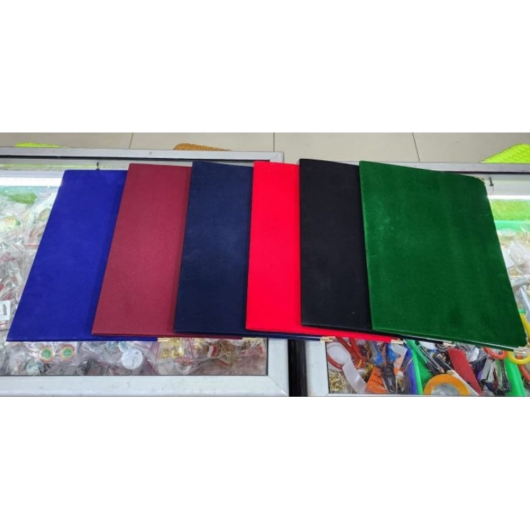 

Produk Ready Stok map beludru f4ukuran folio